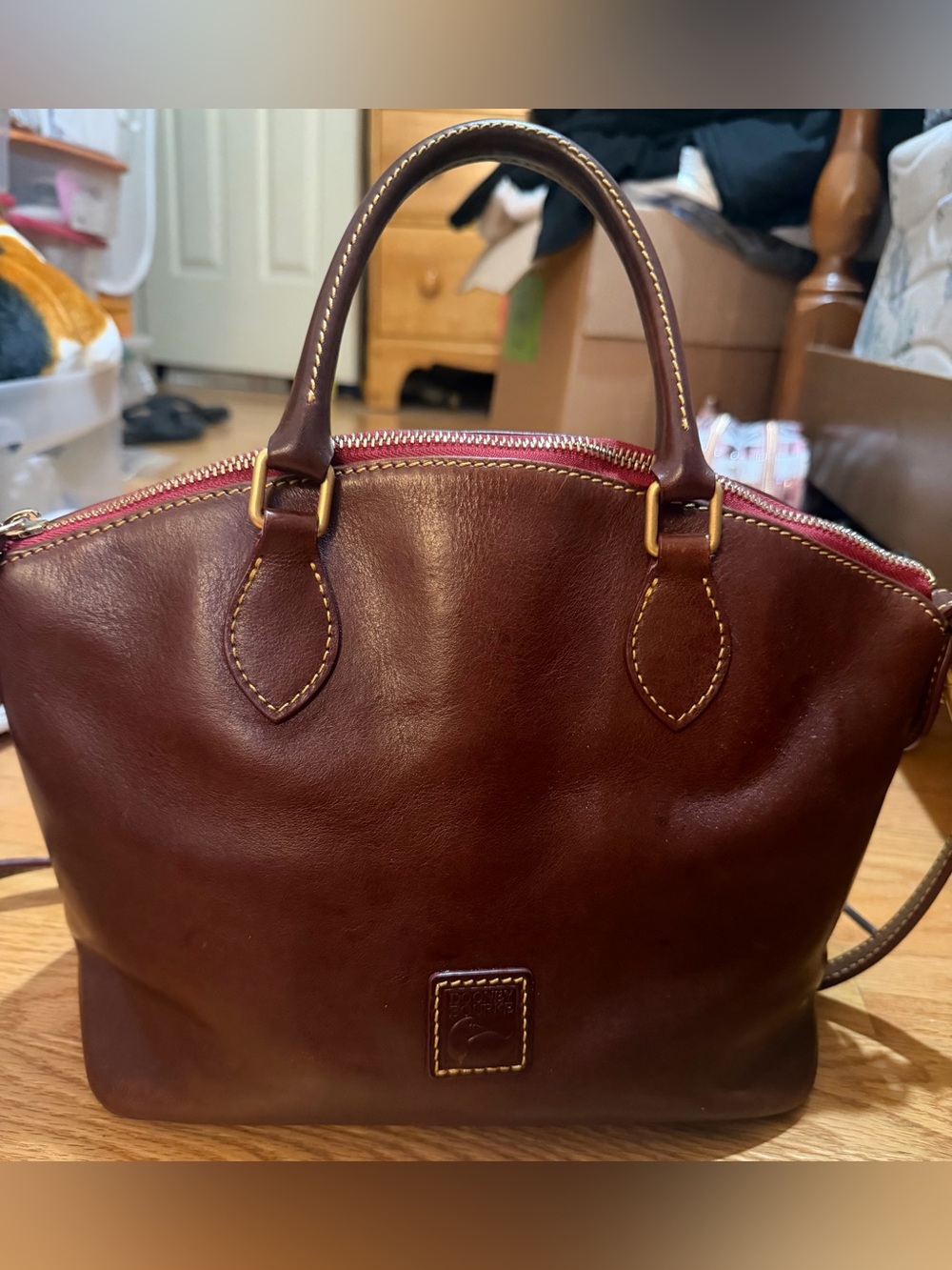 Dooney & Bourke Florentine Dome satchel bag
